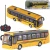 Szkolny Autobus Zdalnie Sterowany (Skala 1:32) – Żółty Bus z Pilotem i Światłami LED