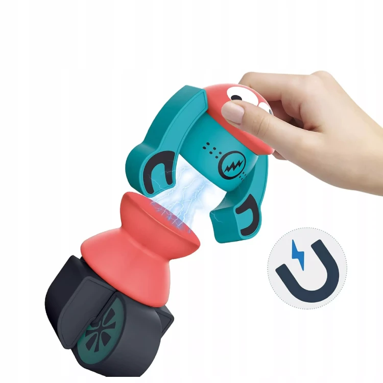Magnetyczne Klocki Kosmiczne Roboty DIY – Kreatywny Zestaw Konstrukcyjny (21 Elementów)
