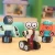 Magnetyczne Klocki Kosmiczne Roboty DIY – Kreatywny Zestaw Konstrukcyjny (21 Elementów)