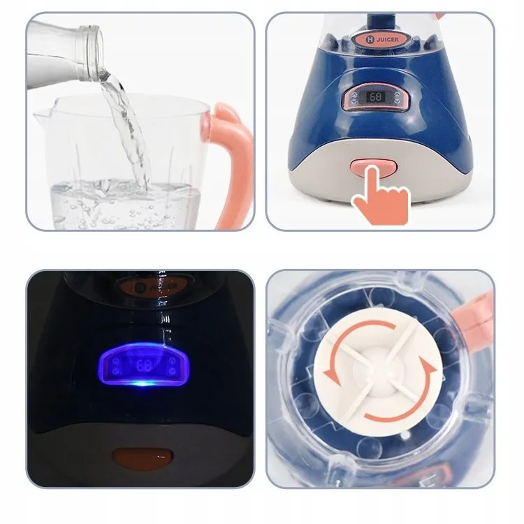 Interaktywny Blender dla Dzieci – Robot Kuchenny AGD z Efektami Światło/Dźwięk