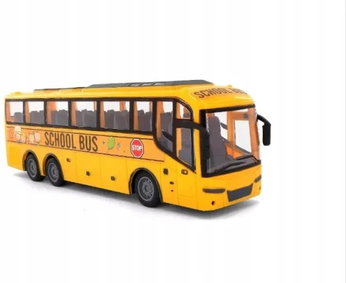 Zdalnie Sterowany Autobus Szkolny RC – Interaktywny Pojazd Edukacyjny w Skali 1:30