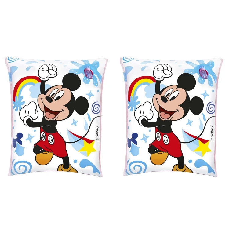 Dmuchane Rękawki do Pływania Bestway Mickey & Friends Motylki do Nauki Pływania 23 x 15 cm