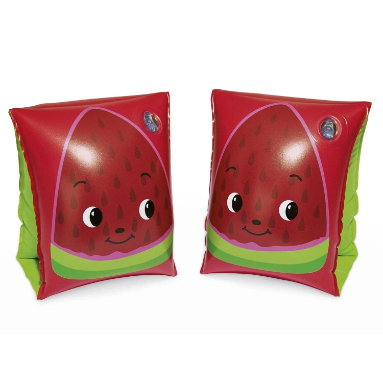 Dmuchane Rękawki do Pływania Bestway Truskawka – Motylki do Nauki Pływania 23 x 15 cm