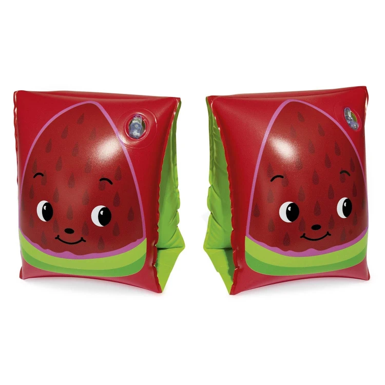 Dmuchane Rękawki do Pływania Bestway Truskawka – Motylki do Nauki Pływania 23 x 15 cm