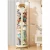 Pionowy Organizer Tubowy na Pluszaki i Maskotki – Różowy Cylinder (112 cm) - żółty