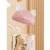 Pionowy Organizer Tubowy na Pluszaki i Maskotki – Różowy Cylinder (112 cm) - różowy