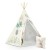 Indiański Namiot Tipi dla Dzieci Nukido – Designerski Wigwam ze Stabilizatorem 114 × 114 × 165 cm - beżowy