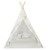 Indiański Namiot Tipi dla Dzieci Nukido – Designerski Wigwam ze Wszytą Podłogą i Poduszką z Dinozaurem 114 × 114 × 165 cm - dinozaury