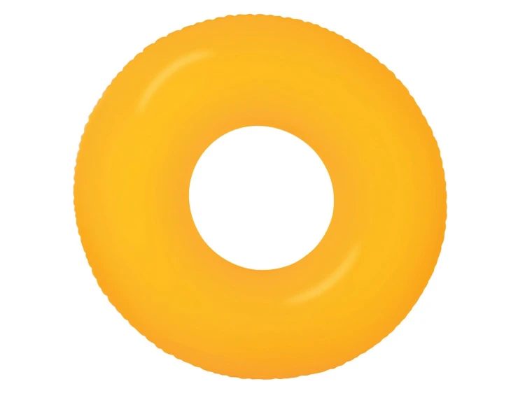 Dmuchane Koło do Pływania Neon 91 cm Intex – Neonowe Kółko Plażowe - żółte