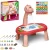 Edukacyjny Projektor LED do Rysowania Dinozaur T-Rex – Stolik i Gry Planszowe 3w1
