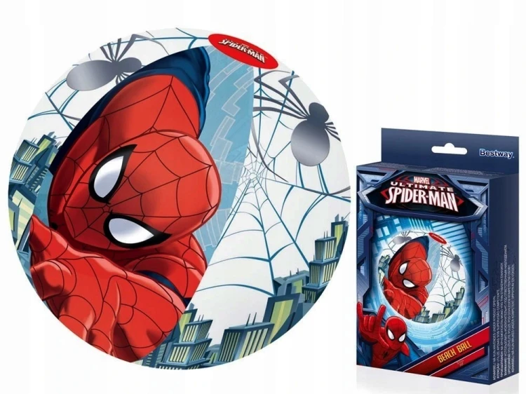 Dmuchana piłka plażowa Spiderman 51 cm Bestway 98002