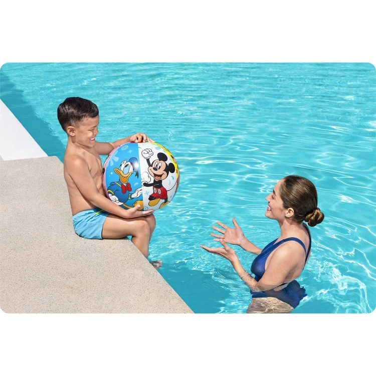 Dmuchana Piłka Plażowa Mickey i Przyjaciele 51 cm – Bestway