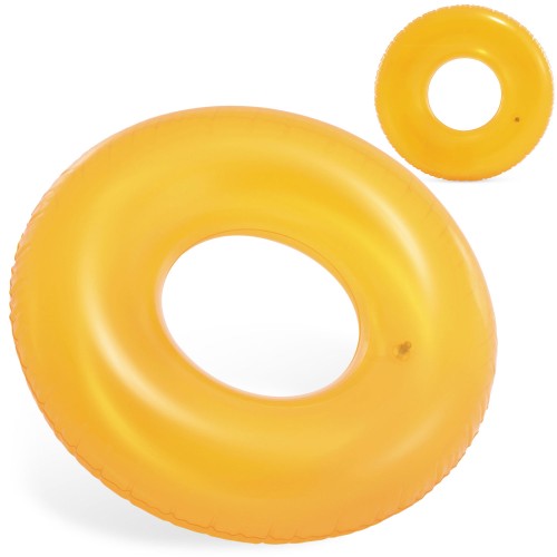 Koło do pływania pomarańczowe 76 cm INTEX