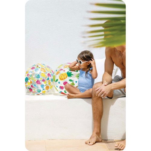 Dmuchana piłka plażowa wesołe rybki 51 cm INTEX