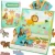 Układanka magnetyczna Montessori zwierzęta puzzle edukacyjne 47 magnty wiek 3+