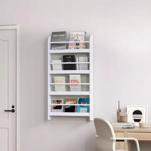 Drewniana biblioteczka  Montessori regał na książki zabawki dla dzieci