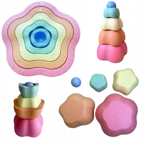 Kamienie sensoryczne Montessori ścieżka balansująca dla dzieci do ćwiczeń równowagi  dla dzieci w wieku 3+