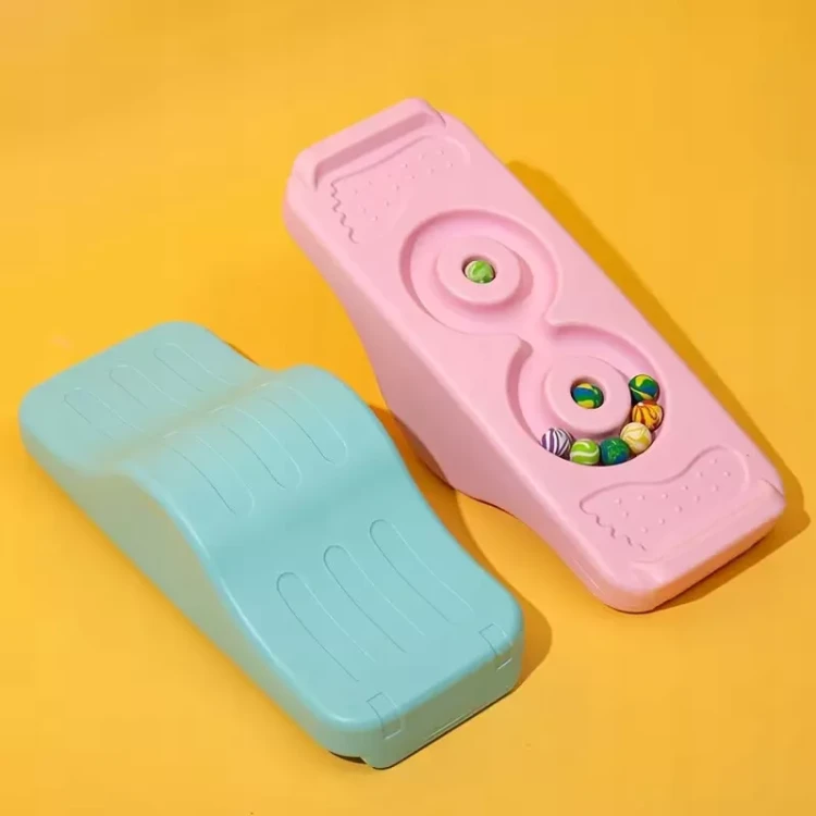 Deska Sensoryczna Równoważna Montessori różowa dla dzieci w wieku 3+