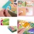Książeczka edukacyjna dinozaury puzzle na rzep do nauki alfabetu i kształtów Montessori dla dzieci w wieku 3+
