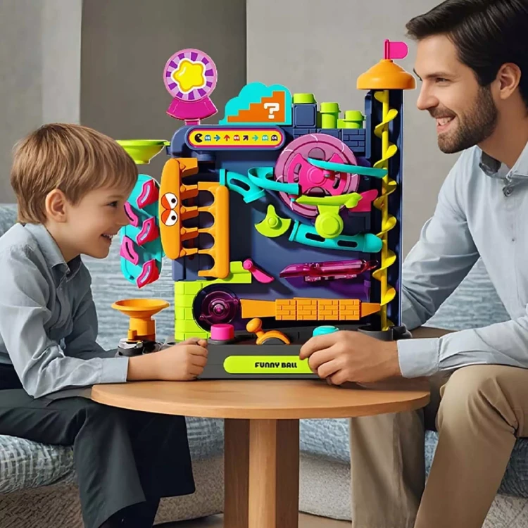 Tor Kulkowy Labirynt 3D Montessori 13 Poziomów dla Dzieci w wieku 3+