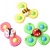 3 przyssawki sensoryczne grzechotka spinner ME-042